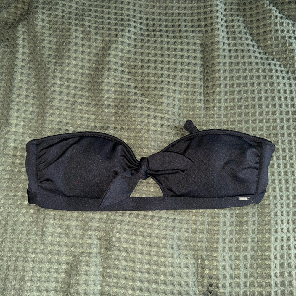 PINK Victoria's Secret Black Bikini Top